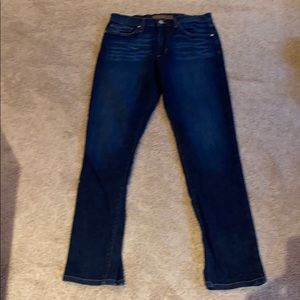 Joe’s Jeans dark denim 5-pocket jeans 31W.